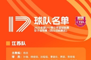 U17篮球联赛女子组预赛将在四川成都赛区&amp;河北秦皇岛赛区同时进行