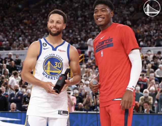 华体会在线登陆-勇士取得季前赛首胜 老将低迷 怀斯曼闪耀东京